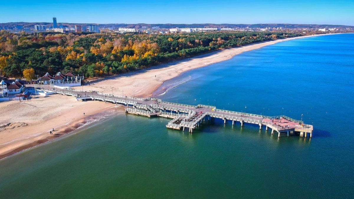 Lili - Mieszkanie 800M Od Plazy Brzezno - Azw Гданьск Экстерьер фото
